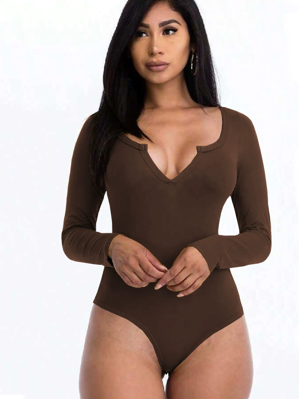 ZARA Simple Commute Jumpsuit Fall Winter Comfortable Tummy Base Layer - Picture 4 of 7